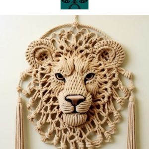 AFRICAN LION WALL ART