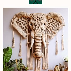 African Elephant Wall piece