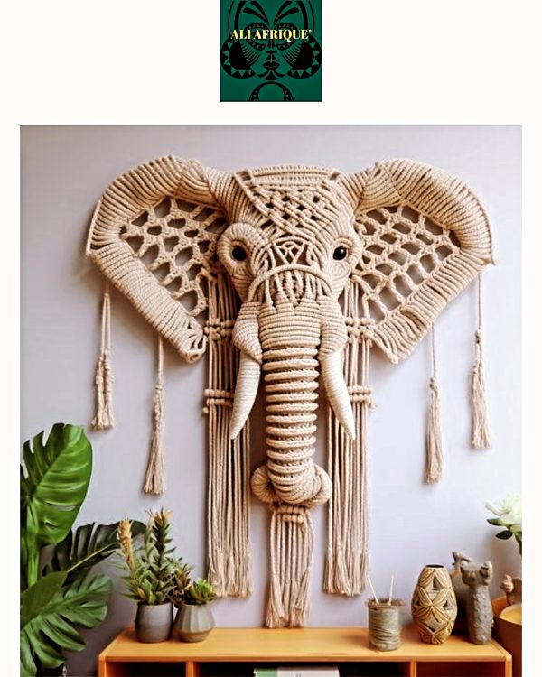 African Elephant Wall piece