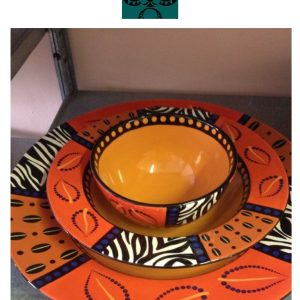 AFRICAN INSPIRED PLATES