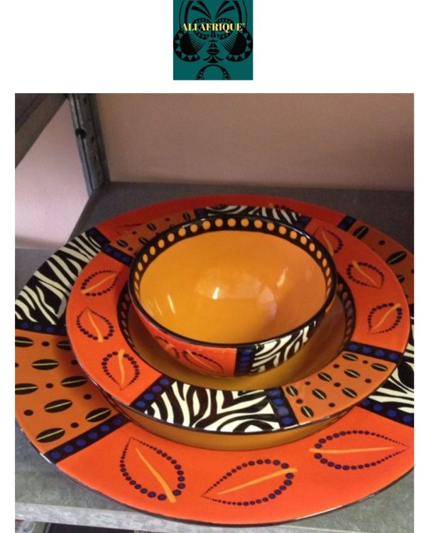 AFRICAN INSPIRED PLATES