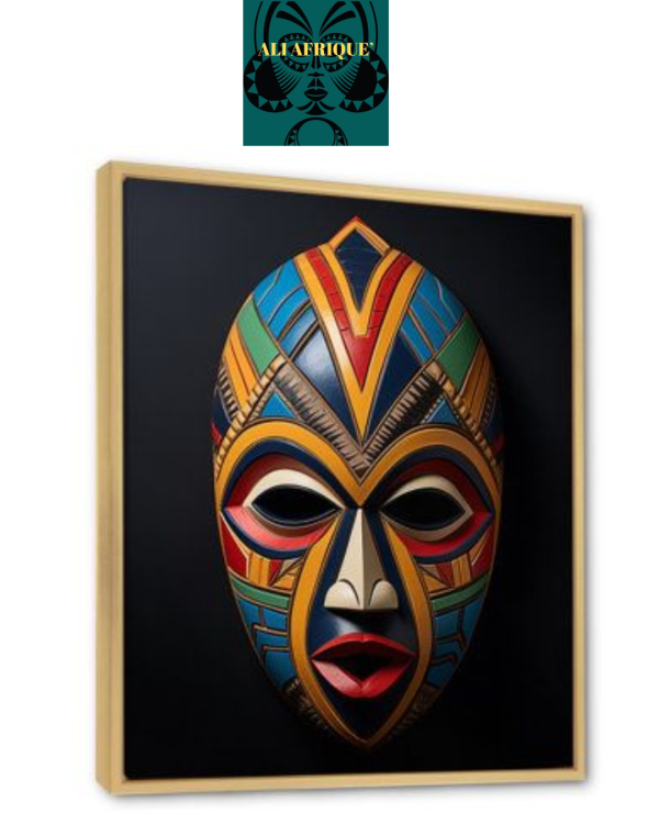 AFRICAN AKAN TRIBAL MASK